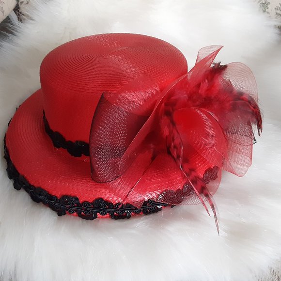 Vintage Festive Church Derby Hat - Picture 8 of 13